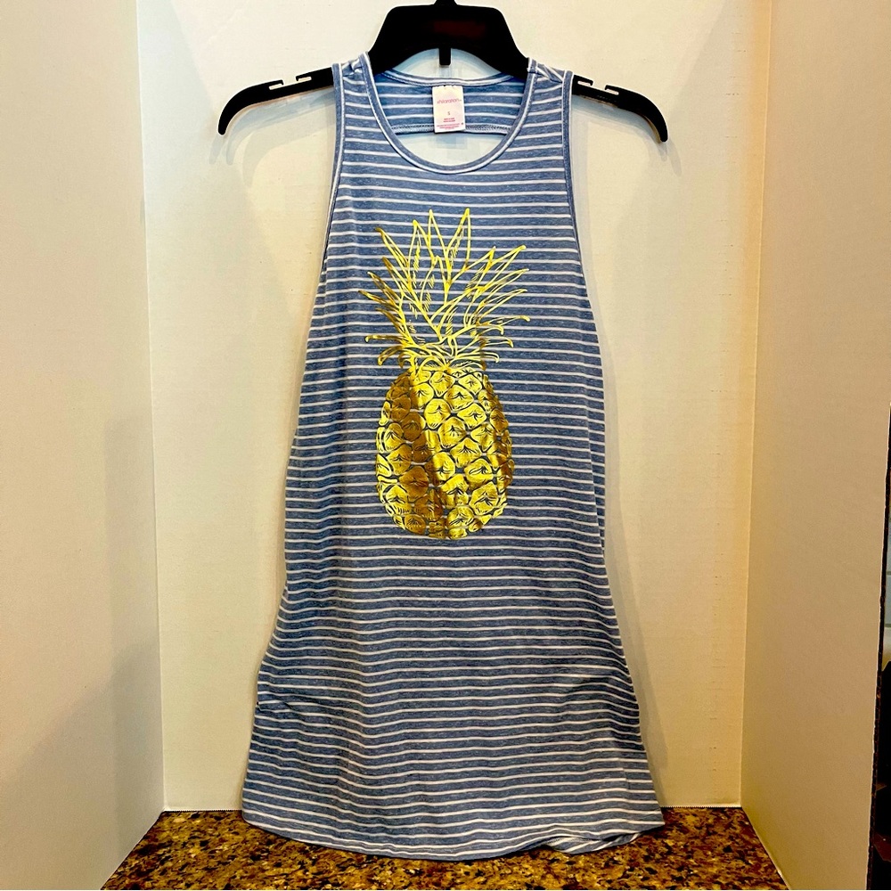 Ladies Beach Cover-Up with Pineapple Design